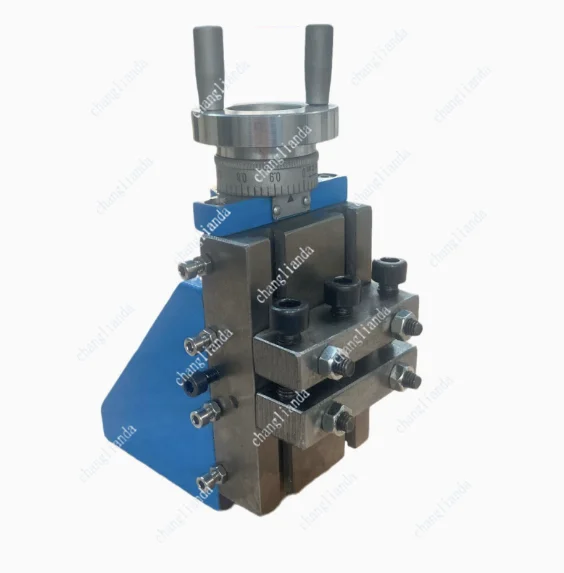 Vertical Slider Tool Holder Locking Tool Post Replacement Spare Part Compatible With WM210V Lathe Milling Attachment