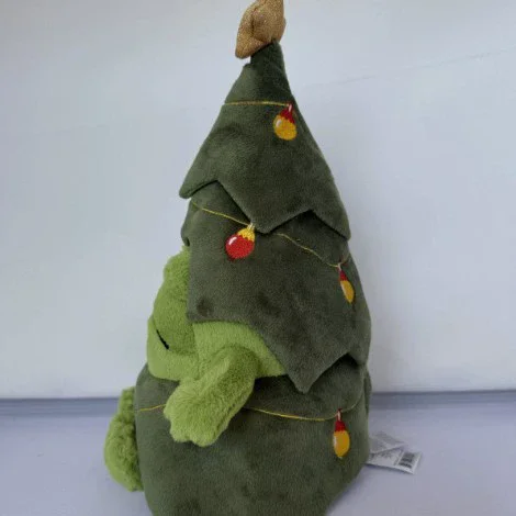 2025 귀여운 별 크리스마스 트리 인기 영국풍 재미있는 크리스마스 시리즈 크리스마스 트리 플러시 장난감 인형 선물