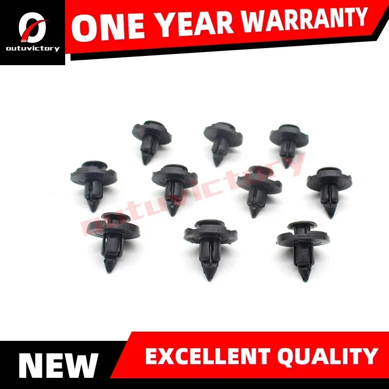 10pcs Car Buckle Fastener Bumper Fender Plastic Fixing Clip Cover For Lexus Subaru Nissan Car Clip 01553-09321 90044-68320