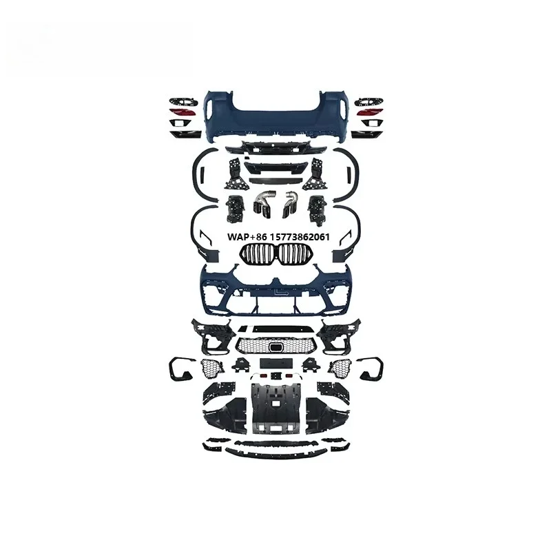

Body Kit Car Parts Car Bumpers Suitable for 20-22 Models of X6 with Extended Bodywork G06, Pre-release Version of the X6M