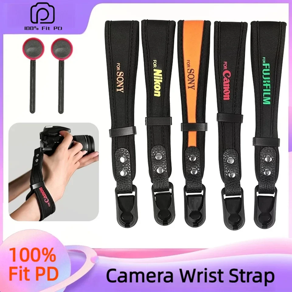 Camera Wrist Strap Quick Release Comfort Elastic Hand Rope for Canon R50C R6 R100 Sony A7R5 Nikon Z9 Z8 Fujifilm XS20 XE4 DSLR