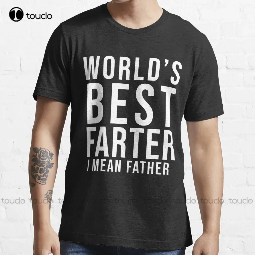 World'S Best Farter I Mean Father T Shirt  Husband Shirt Fathers Day Gift  Shirt Father T-Shirt