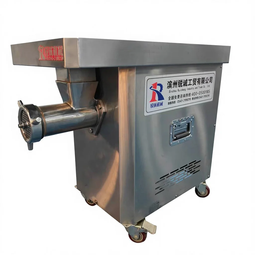 

New Commercial Alloy Steel Electric 220V Meat Grinder Sausage Machine Multi-Functional Vegetable Meat 2.2-3KW 500kg/h