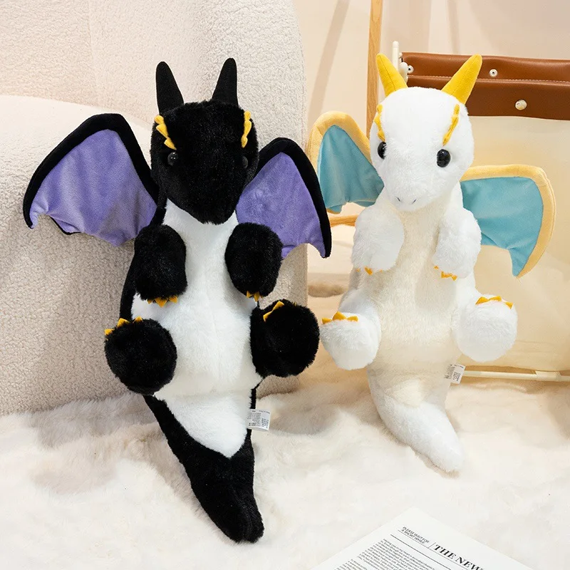 Kawaii Dream Dragon Plush Toy Cute Fantasy Soft Stuffed Animal Dragon Plushie Doll Kids Gift Home Room Decoration 2026 New