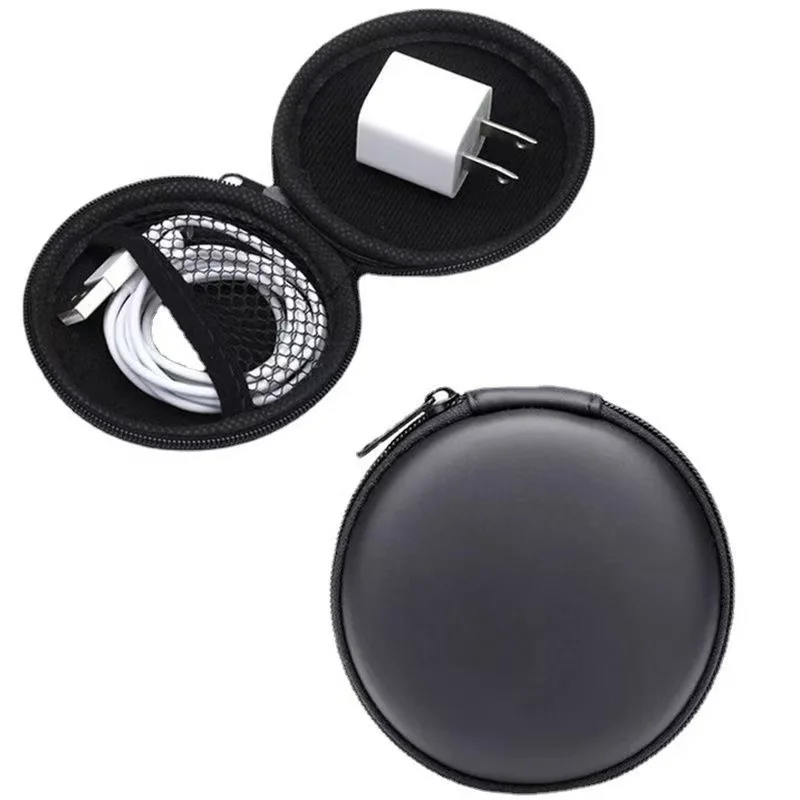 Hartschalenetui für Bluetooth-Headset-Kopfhörer für kabelgebundene Kopfhörer, Aufbewahrungstasche, tragbar, für Reisen, stoßfest, für Ohrhörer, Tragetasche
