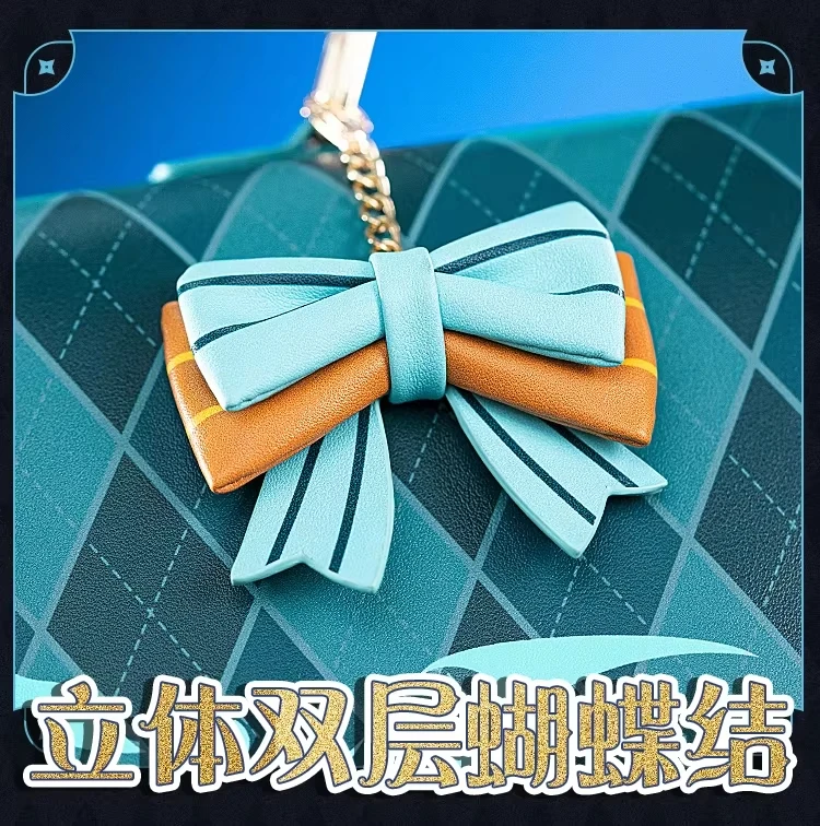 

IN STOCK New Honkai Star Rail Lynette Cosplay Bag Preppy Bag Large space Divided Storage Magnetic Buckle Convertible Design
