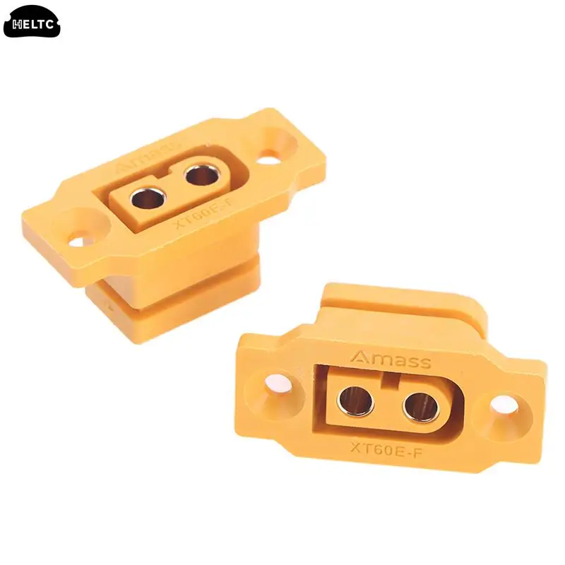 2pcs/lot XT60E-F XT60 XT 60 DC500V 30A-60A Female Plug Gold Plated Connector Power Battery Connecting Adapter high quality