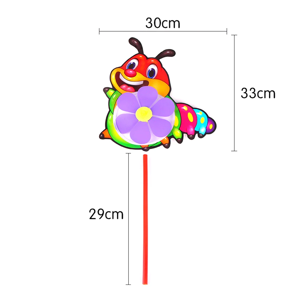 1Pc Plastic Windspinner Windmolen Schattige Cartoon Dieren Kinderen Outdoor Speelgoed Stijlen Zijn Willekeurig En Kunnen Niet Worden Gespecificeerd