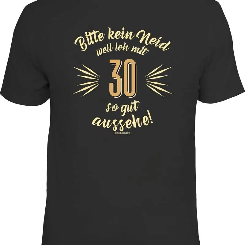 تي شيرت عيد الميلاد 30 عامًا من فضلك لا حسد، قميص ممتع هدية جيل مطبوع #1