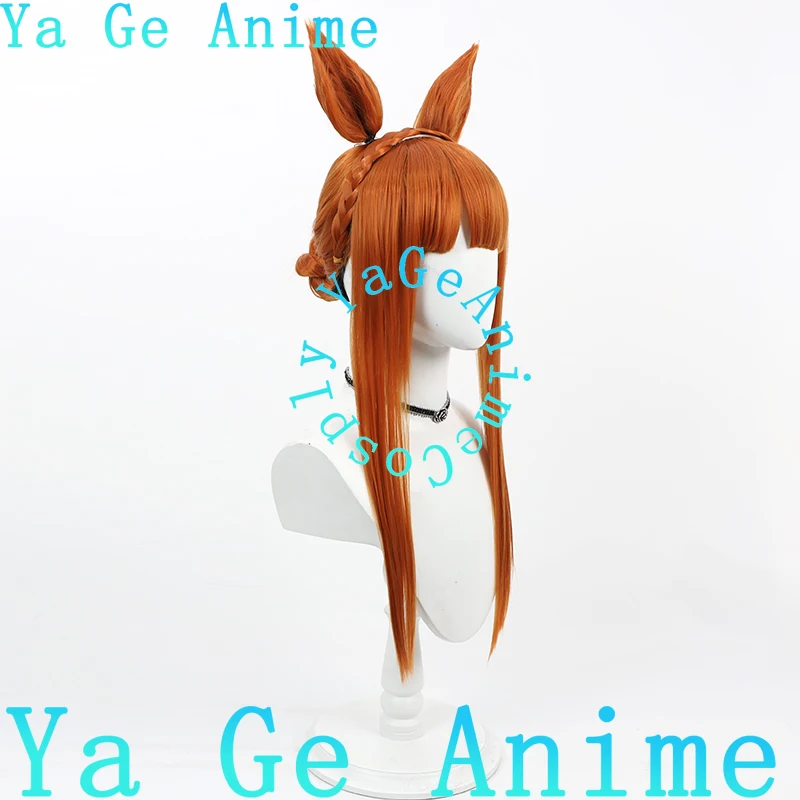 أوما موسومي جميلة ديربي الصمت سوزوكا الصيف ملابس السباحة شعر مستعار تأثيري آذان ذيل سباق الخيل فتاة لعبة عرض الواقع شعر مستعار شخصية