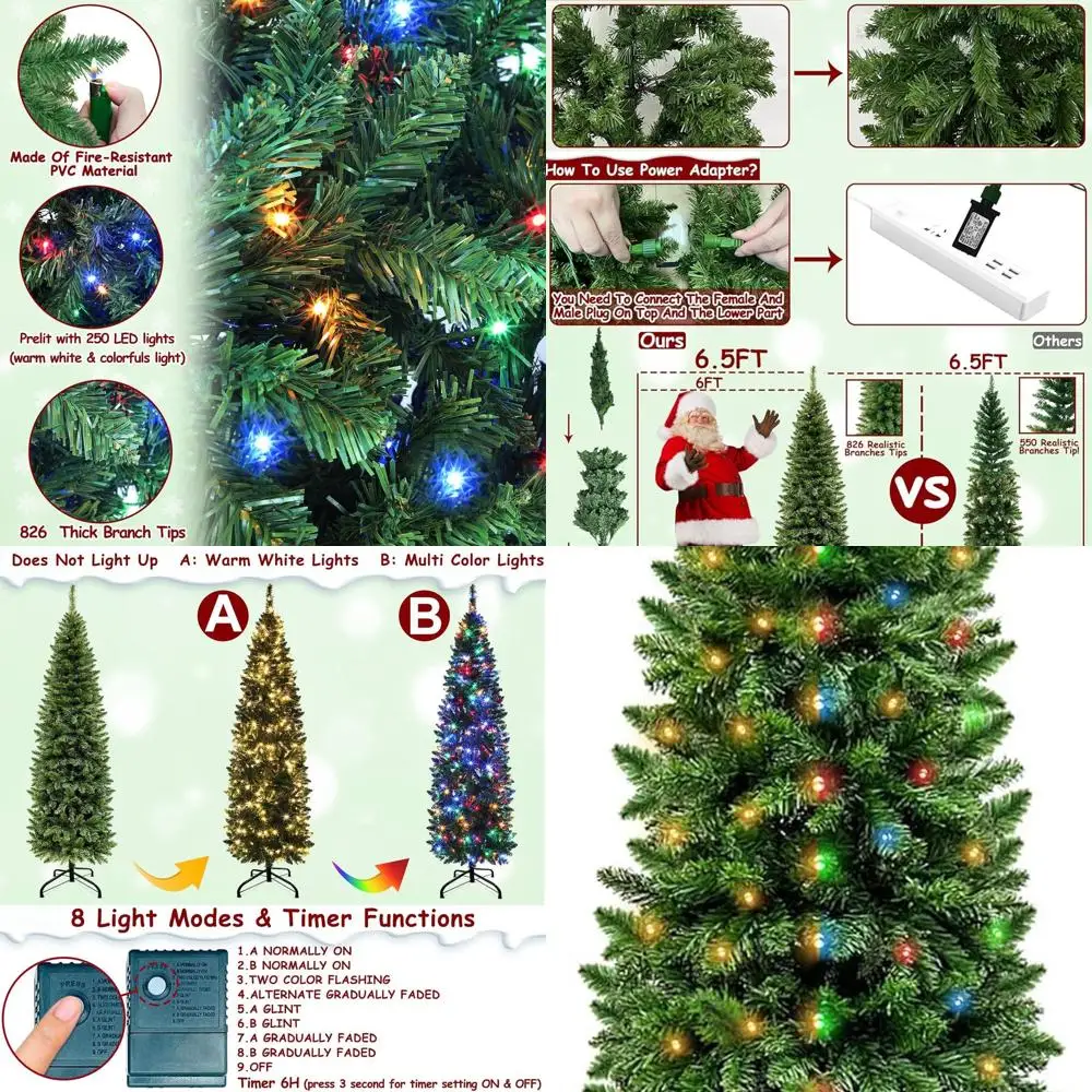 6.5Ft Dual-Color Le…