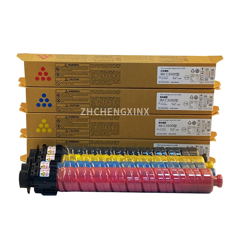 for Ricoh IM C3000  IM C3500 Original packaging Black Yellow Magenta Cyan  Toner Cartridge  842251 842252 842253 842254