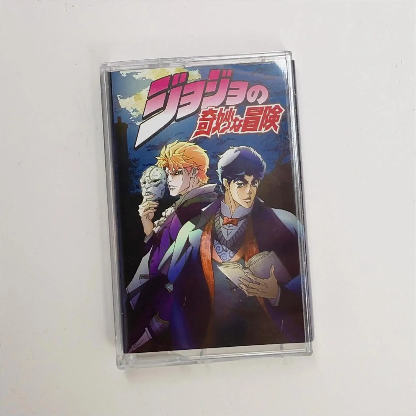 Anime JoJo's Bizarre Adventure Kujo Jotaro Music Tape Greatest Hits OST Album Cassettes Cosplay Recorder Walkman Soundtracks Box