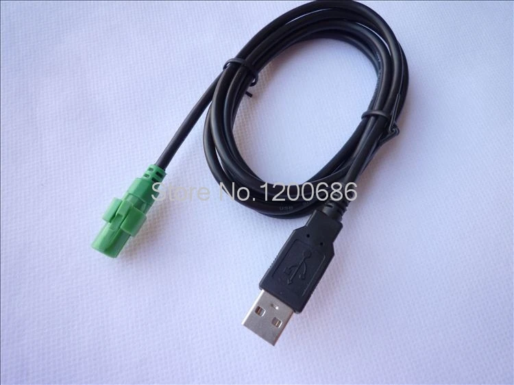 For VW Aux Audio Cable Standard Cable harness For Volkswagen 4Pin Changer Player Cable