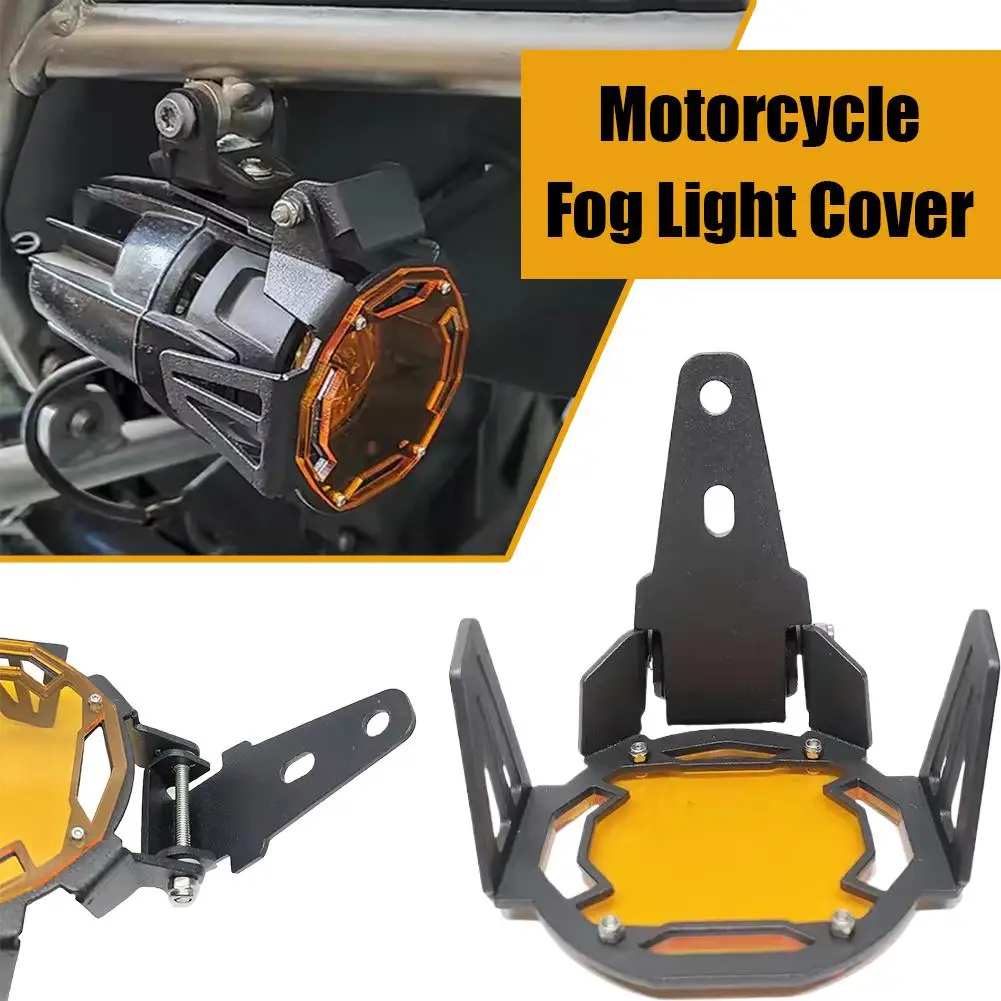 

Защитные накладки на противотуманные фары для мотоциклов, дополнительные фары для внедорожных приключенческих мотоциклов, защита от столкновений, аксессуары для мотоциклов U1c5