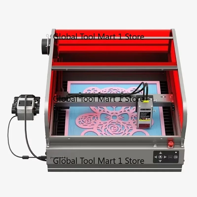 [Best-selling] Creality Engraver Falcon2 P1Desktop Diode Cutter And Engraver Machine And Rotary Kit For Engraving Cylindr