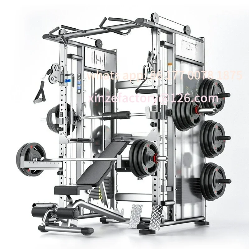 Customizable Multi-functional Bird Gantry Frame, Bench Press Squat Frame, Indoor Comprehensive Training Fitness Equipment
