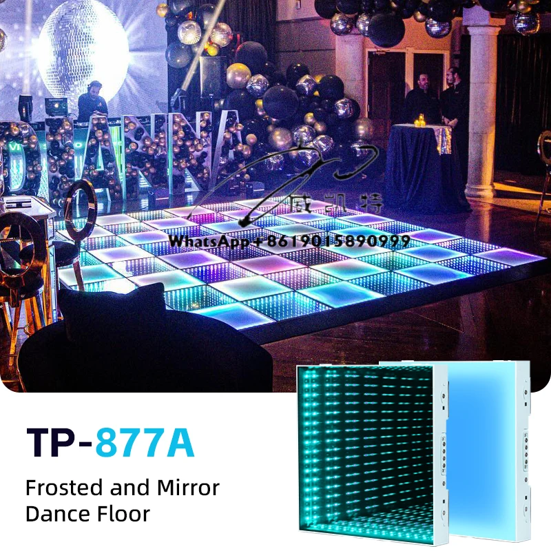 

Top Light Magnetic Pista De Led Party Rental Equipment Led Dance Floor Panels for Sale