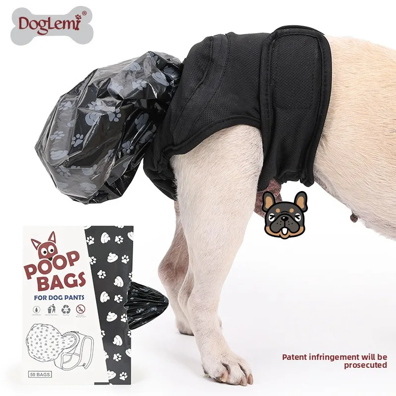 

Female Dog Diapers Reusable Washable Breathable Comfortable Pet Pants for Small Medium Large Dogs Cats Walking Poop Collection