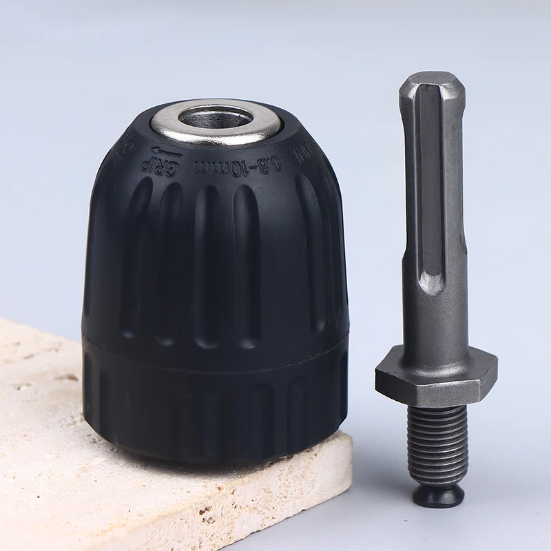 Versatile 0.8-10mm Keyless Drill Chuck 3/8