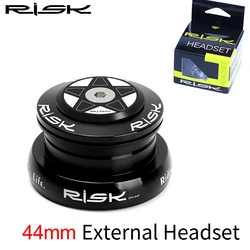 RISK DH-44F Bike Bicycle External Headset 44mm For 1-1/8
