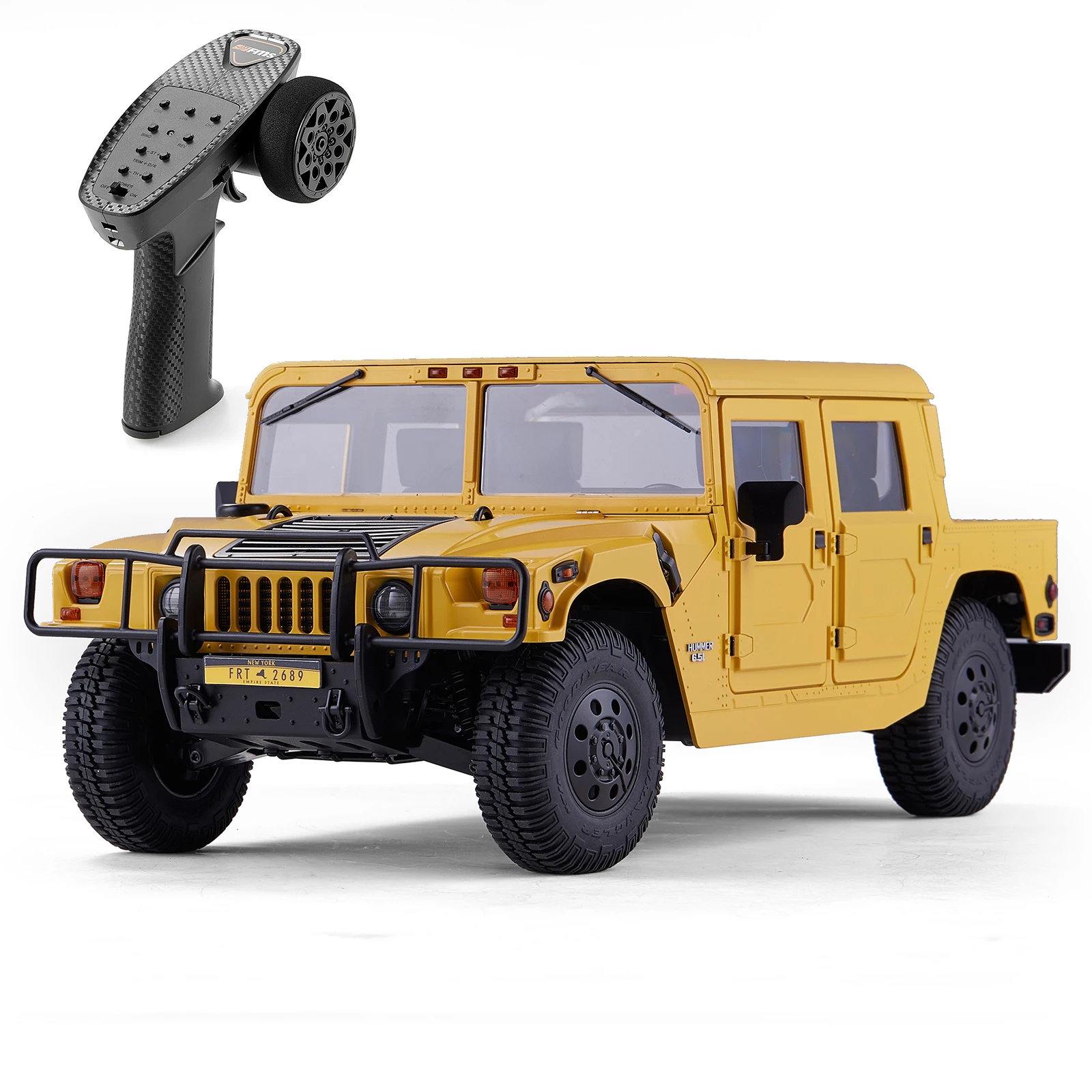 

G-HOBBY FMS 1:12 2006 Hummer H1 Alpha RS Remote Control Vehicle Ready Set RC Car