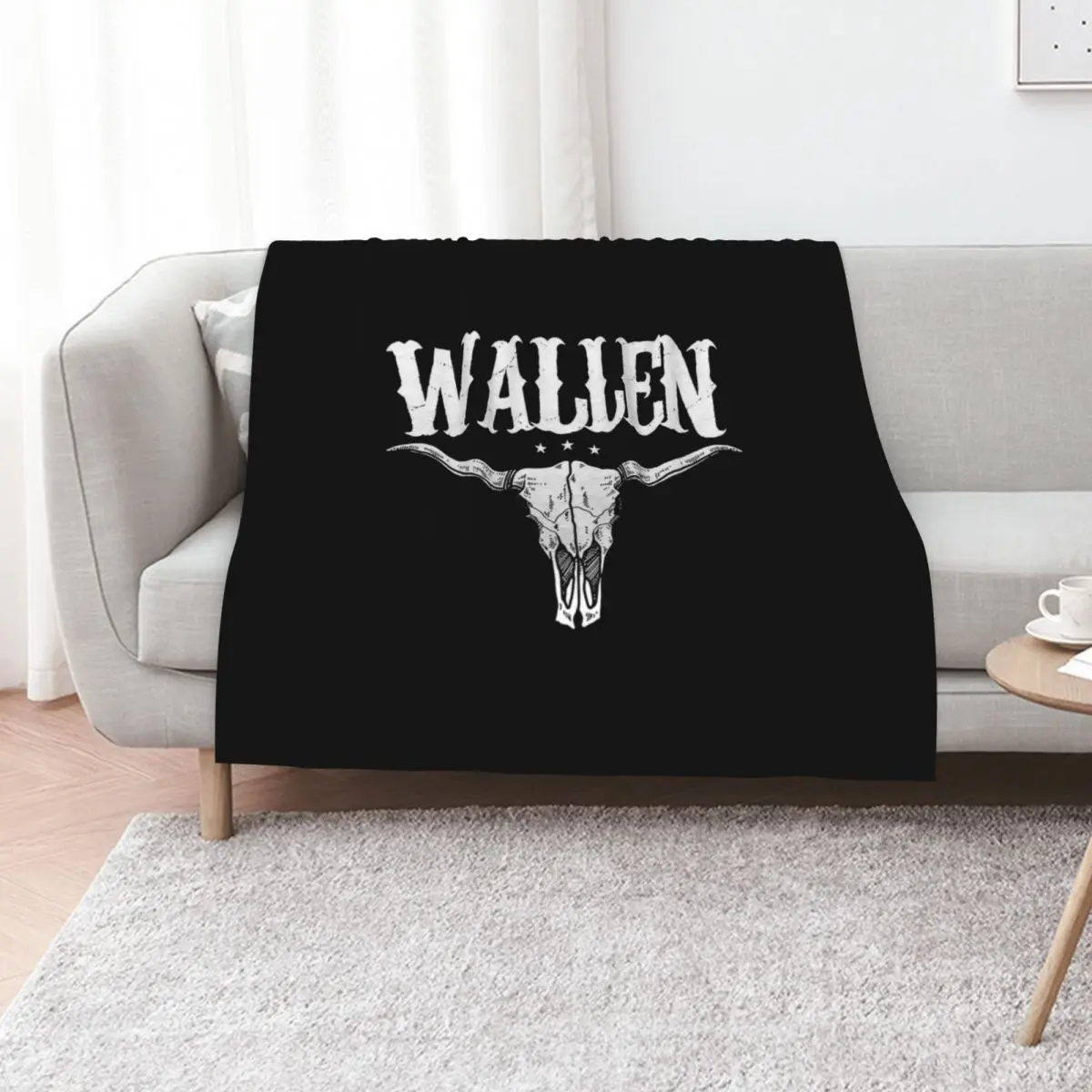Wallen Western Throw Blanket sofa bed Stuffeds anime Warm decorative Polar Blankets