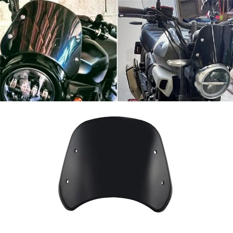 A58X-Windshield Wind Deflector Shield Fairing Windscreen For Voge 500Ac Motorcycle Accessories