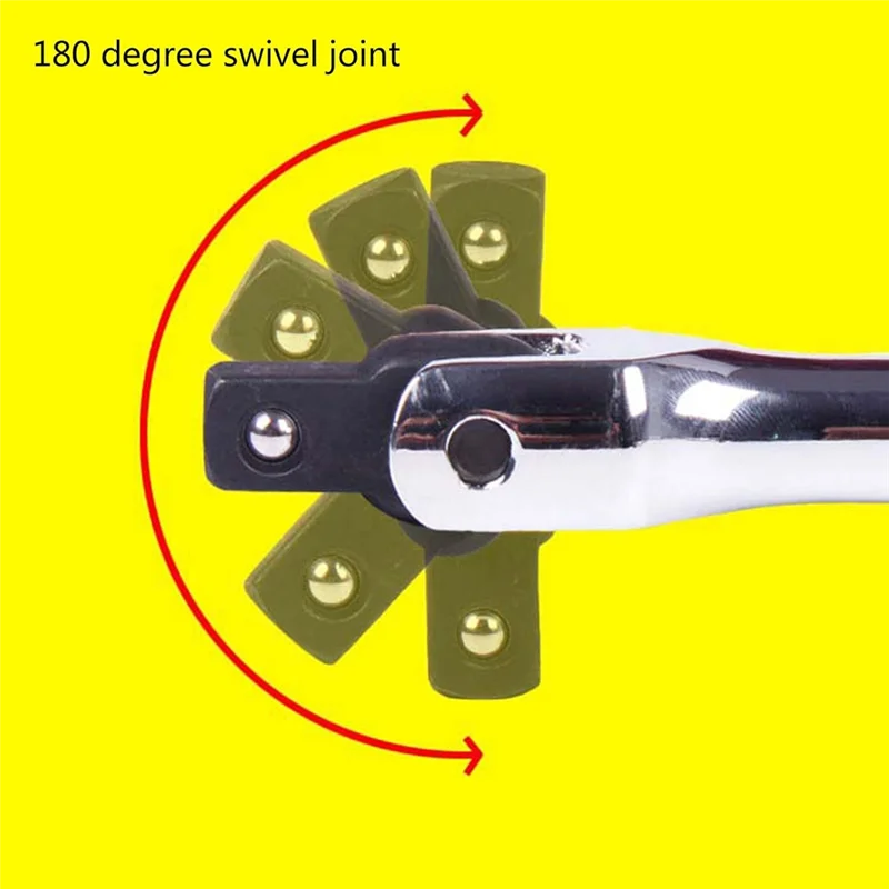 Most-F مقبض مفتاح بانة مقبض التوجيه 180 درجة مقابض دوارة أداة لميكانيكا منشئ لتقوم بها بنفسك الدورية