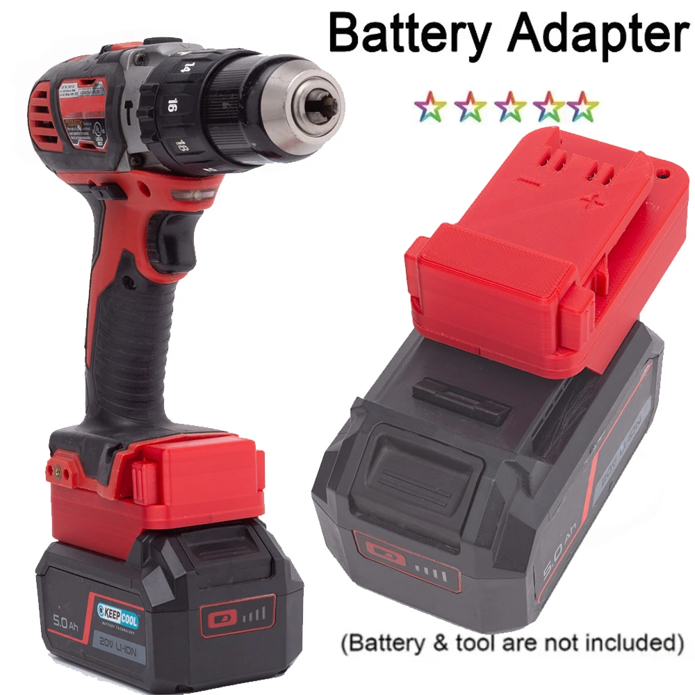 

Battery Convert Adapter for SKIL 20V Lithium Battery to for Milwaukee 18V Power Drill Tools (Not include tools and battery)