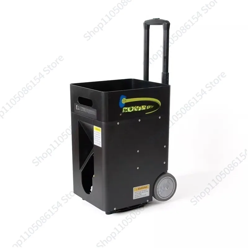 

Portable pickleball automatic serve and throw machine