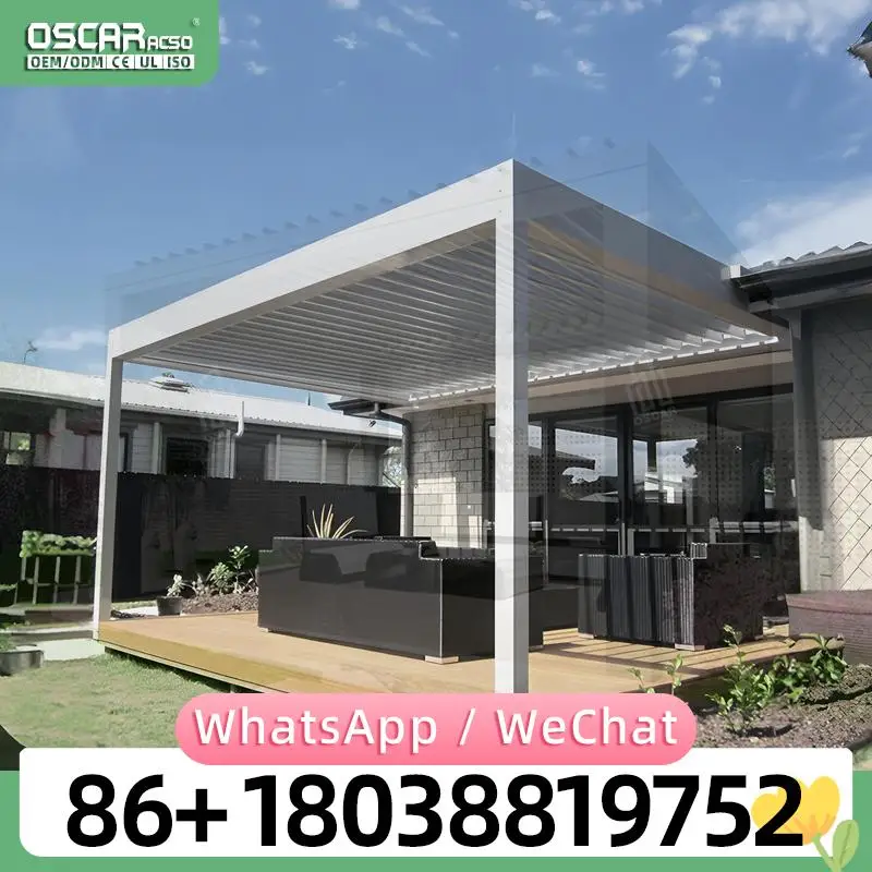 Hot Selling Classical Aluminium Sustainable Roof Pergola for Garden Patio Backyard pergola