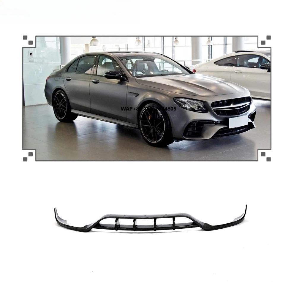 

W213 E63 Front Bumper Lip for Benz E Class E63 Sedan 4-Door 2016-2019