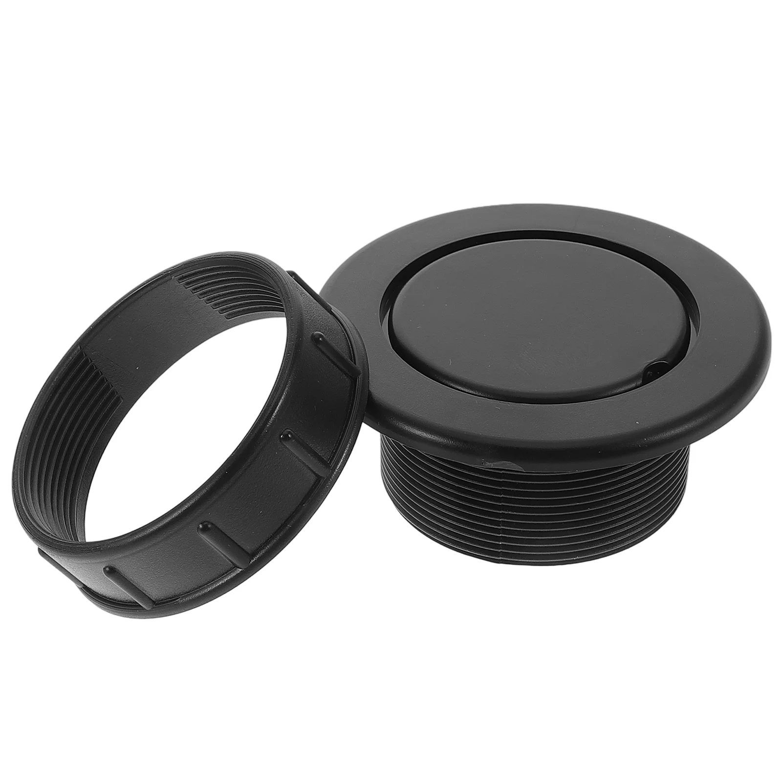 

Patio Umbrella Hole Ring Plug Cap 1.63 Inch Black Transparent Plastic Accessories Replacement Parts Outdoor Patio