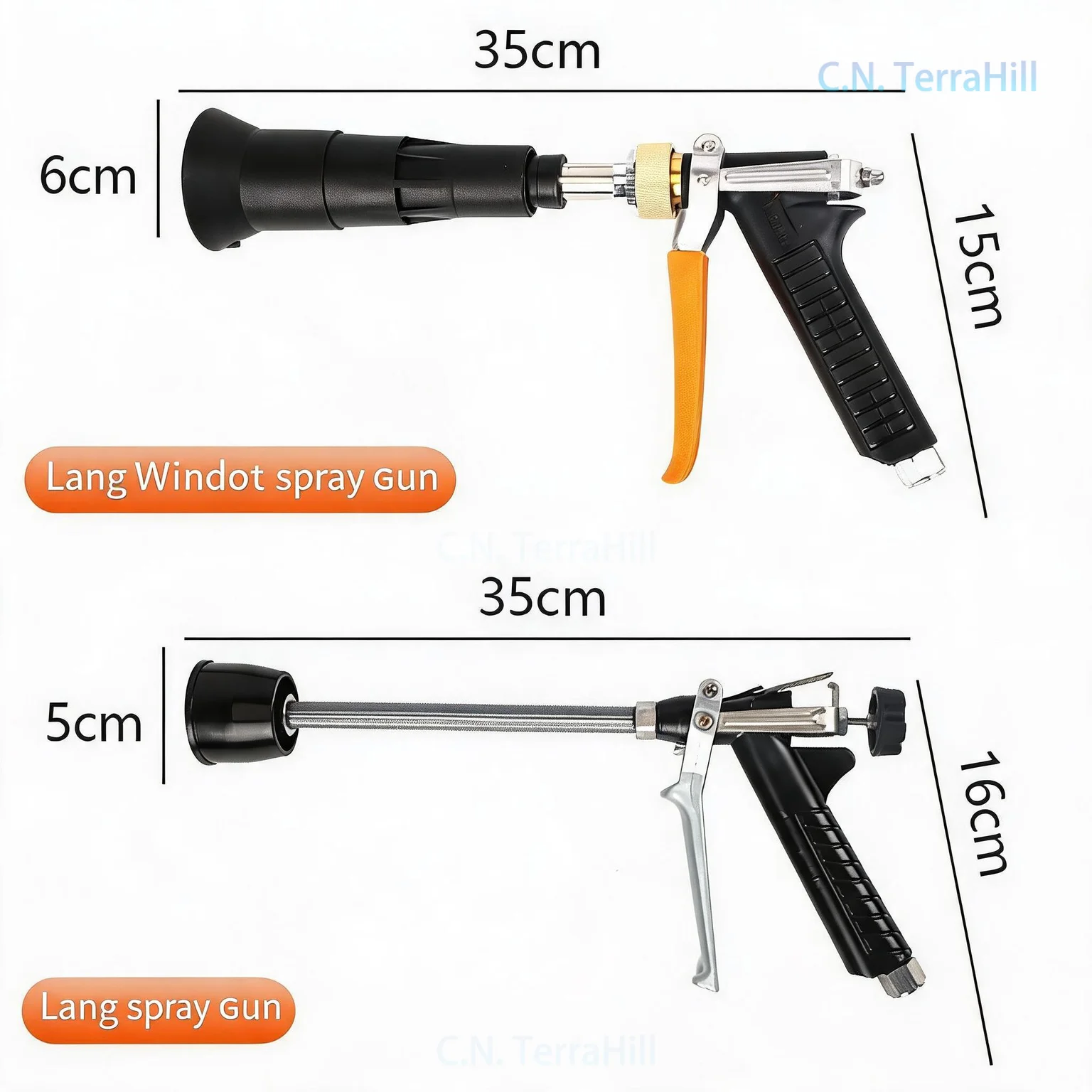 Agricultural Spray Gun High Pressure Pesticide Sprayer Handheld Fruit Tree Spray Lance for Farm Garden