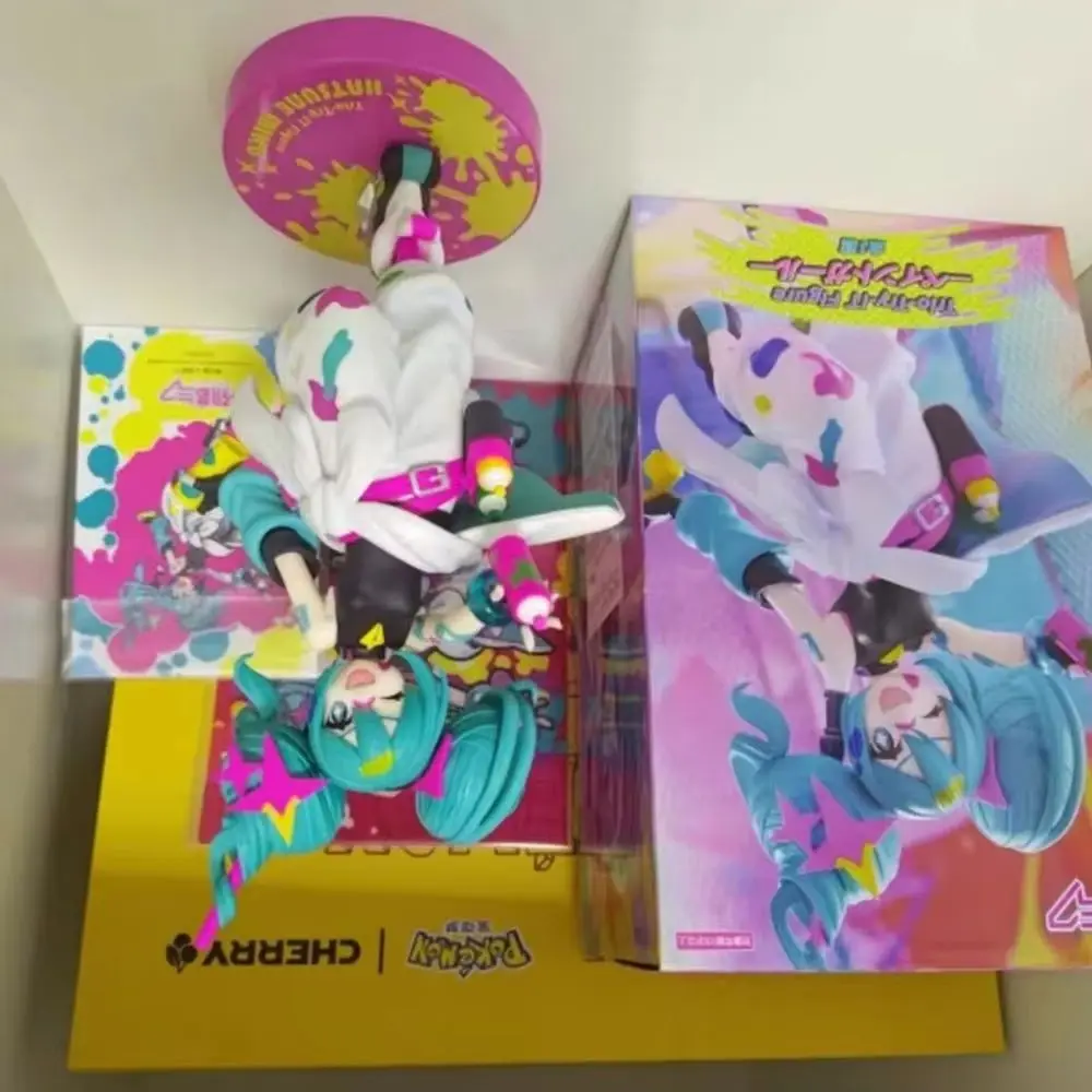 

100% оригинал в наличии FuRyu Trio-Try-iT фигурка Piapro персонажи Хацунэ Мику аниме фигурка экшн-фигурка гаражный комплект коллекция