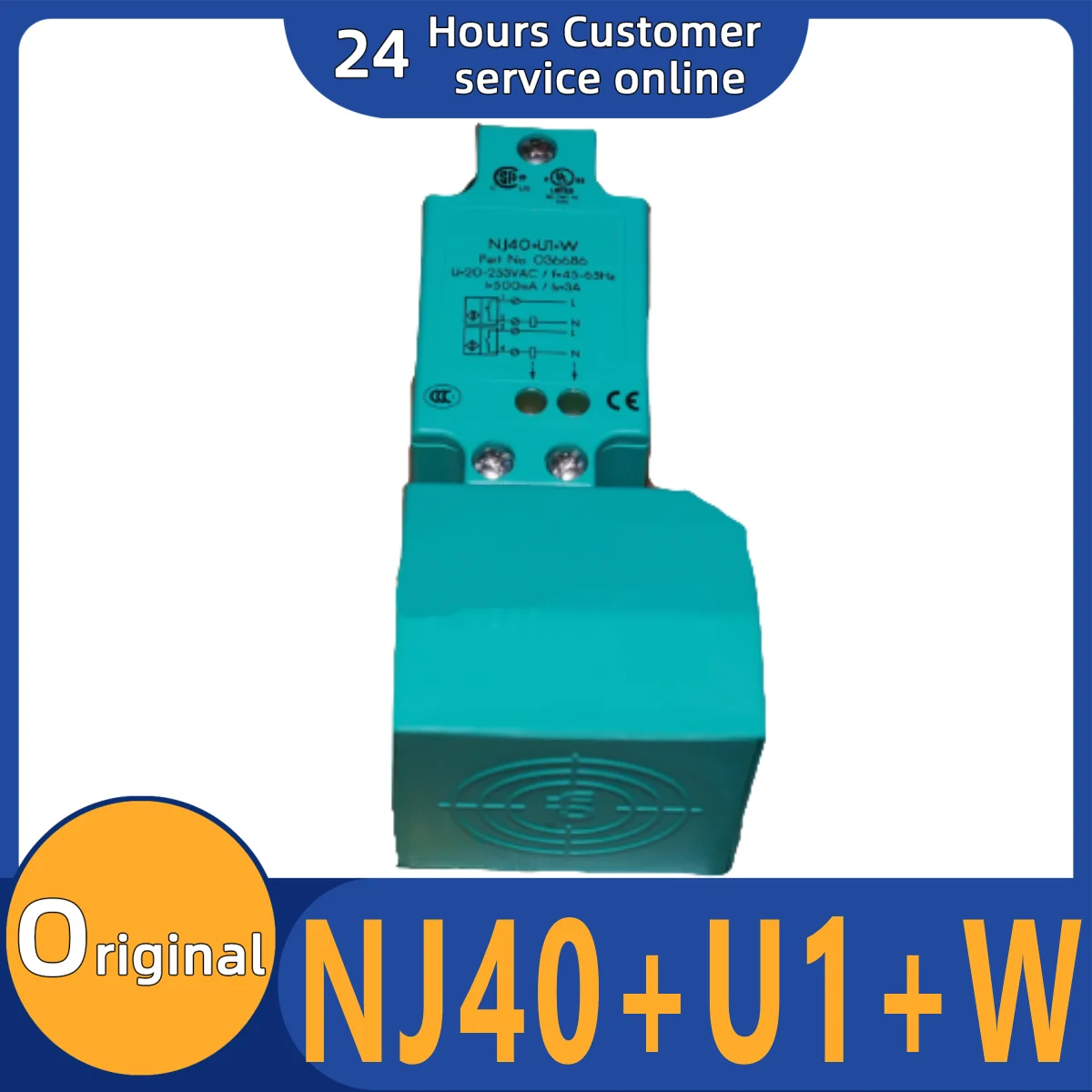 

Совершенно новый оригинальный датчик NJ40 + U1 + W