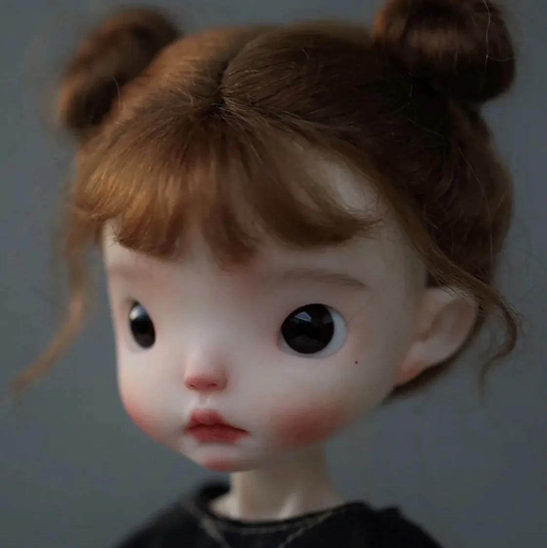 gaoshundoll 1/6 No2 Jacoosun resin Qbaby blythe MDD VOLKS DIY makeup practice head for birthday gift fashion mysterybox