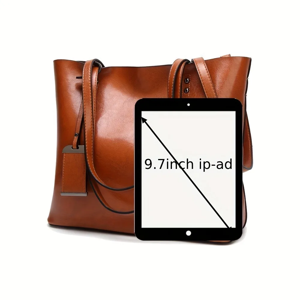 Borsa classica retrò alla moda, borsa a tracolla, valigetta per documenti, borsa per scomparto per computer da lavoro, borsa da viaggio, scelta regalo perfetta