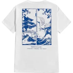 Men's Graphic Japanese Print Short Sleeve Tee - Casual Round Neck T-Shirt for a Trendy and Unique Style men clothing