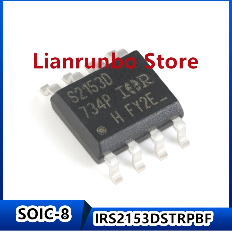 

New original IRS2153DSTRPBF SOIC-8 self oscillating 600V half bridge gate driver IC chip