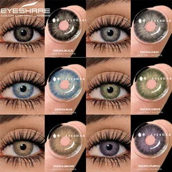 D'ORELLA 1 Pair Natural Color Contact Lenses Colored Contact Lenses For Eyes Blue Beauty Contact Lenses Yearly Cosmetic Contacts