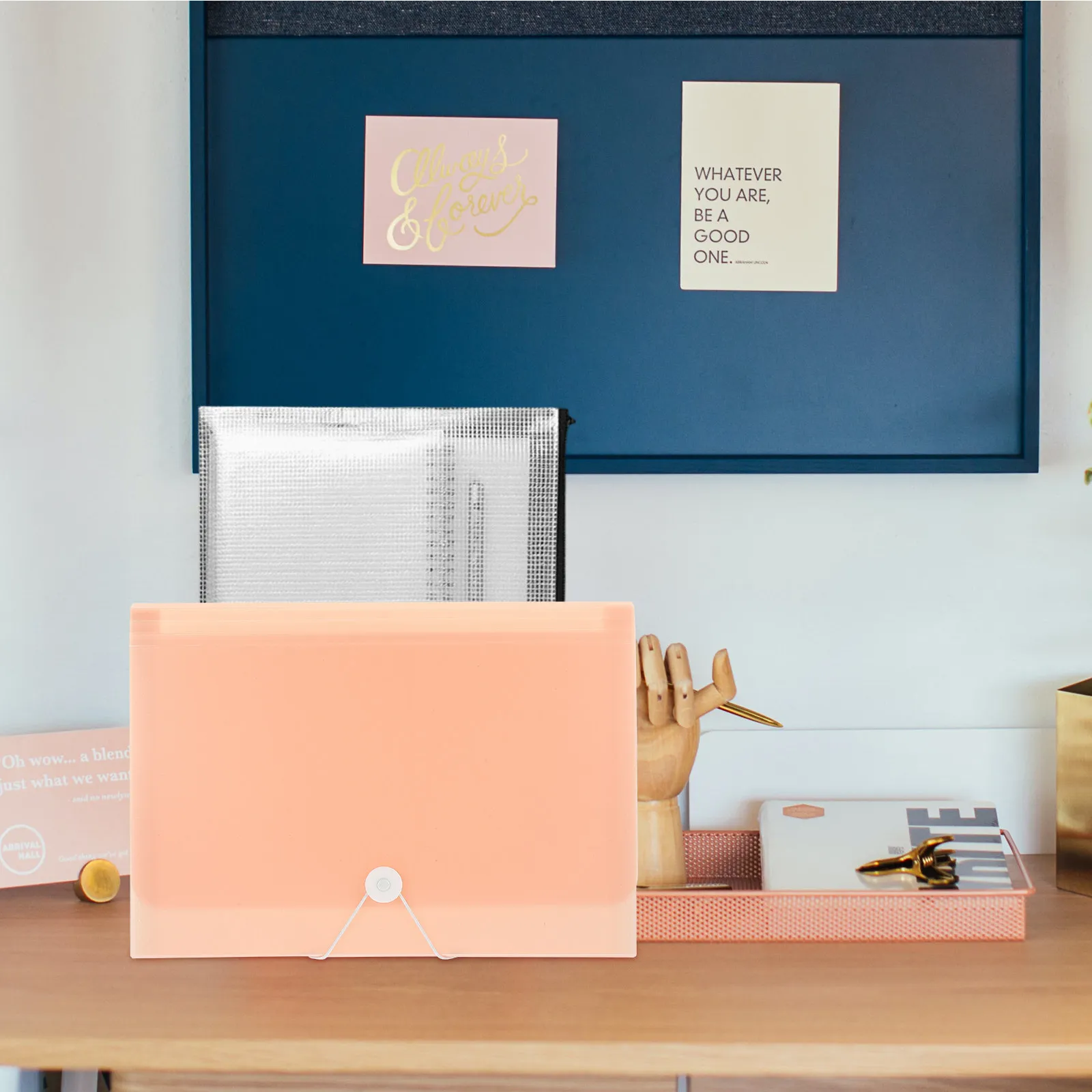 

File Folder Organizer Large Capacity Storage Box Multi Pocket Folders Exquisite Design Practical Gift for Friends