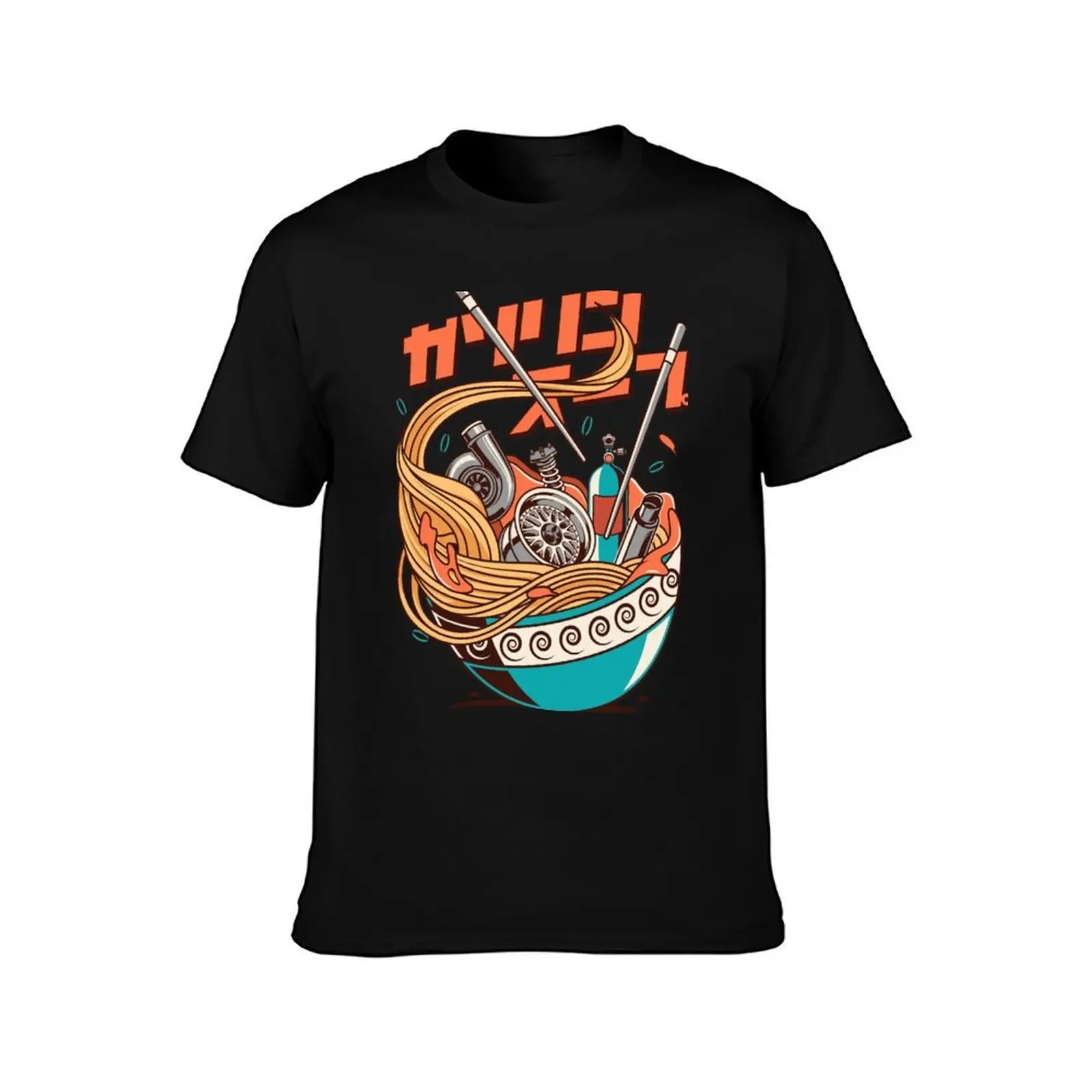 Petrol Ramen Soup T-Shirt Plus Size Lightweight Tee Shirt