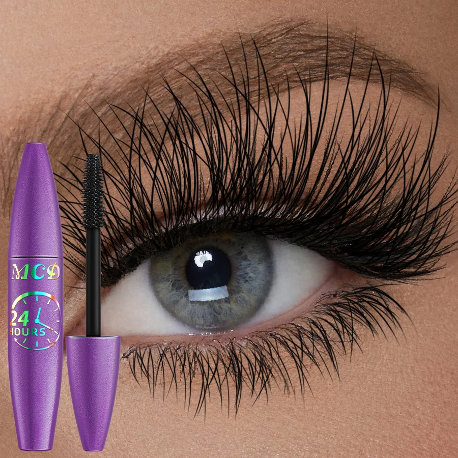4D Effect  Black waterproof Mascara for all Lengthening makeup products Eyelash Extension Eye Lashes mascara Korean cosmetics