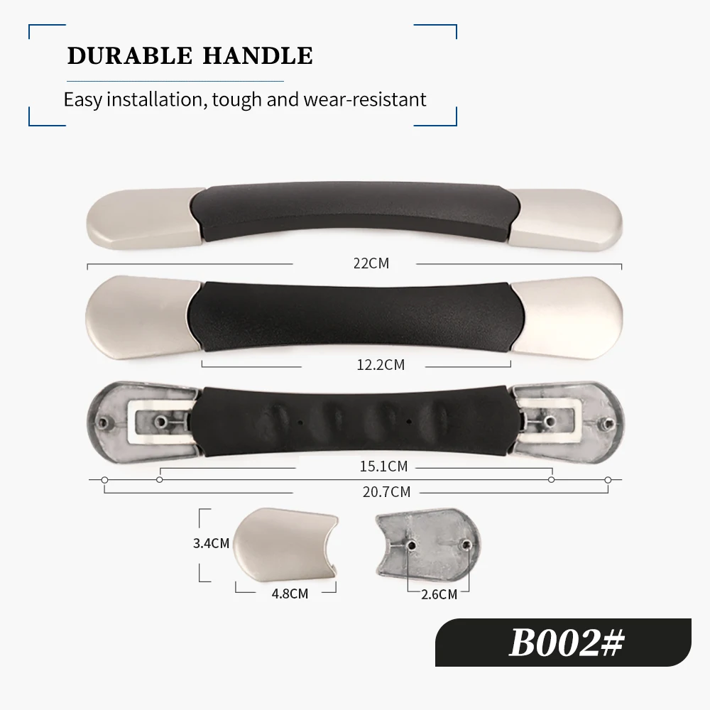 Gepäck Hardware Koffer Reparatur Teile Griff Reise Fall Pull Koffer Hand Tragen Allgemeine Griff – Detail 25