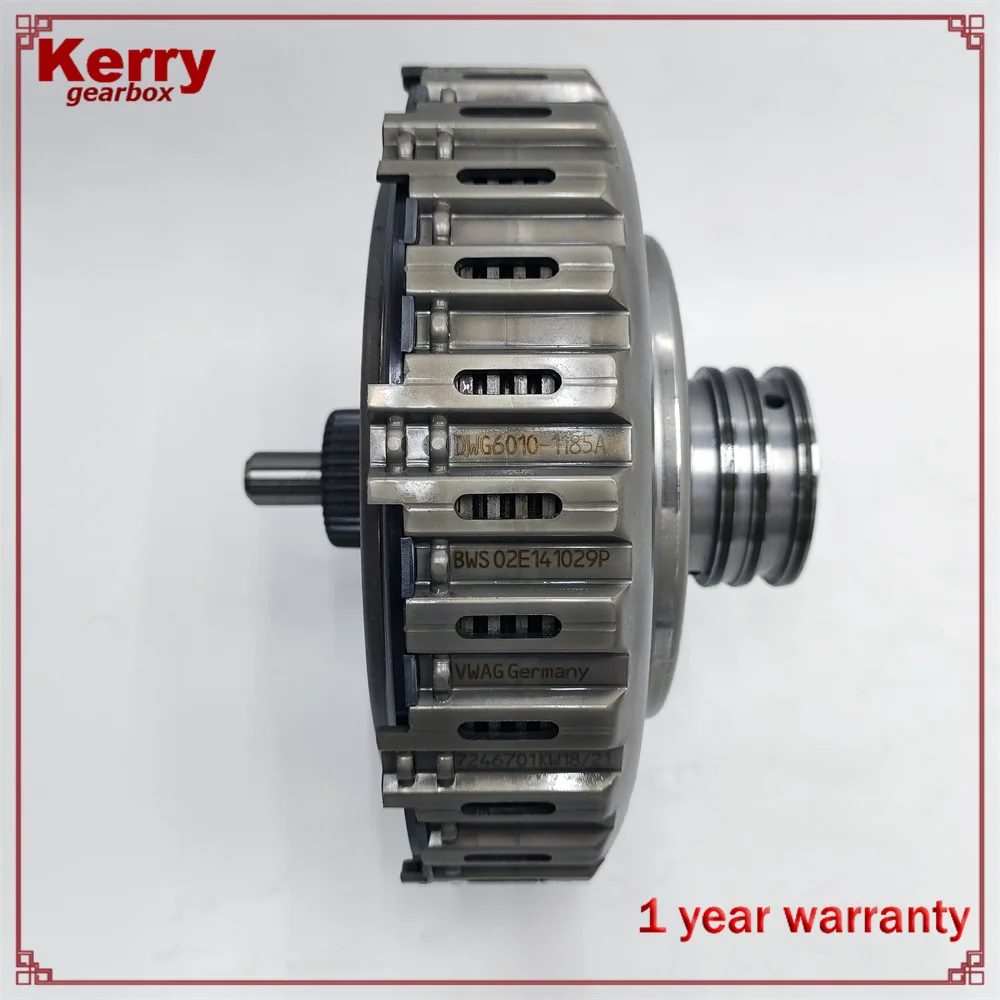 02E DQ250 Dual Clutch Auto Part for 6 Speed DSG Clutch System Automotive Transmission Component