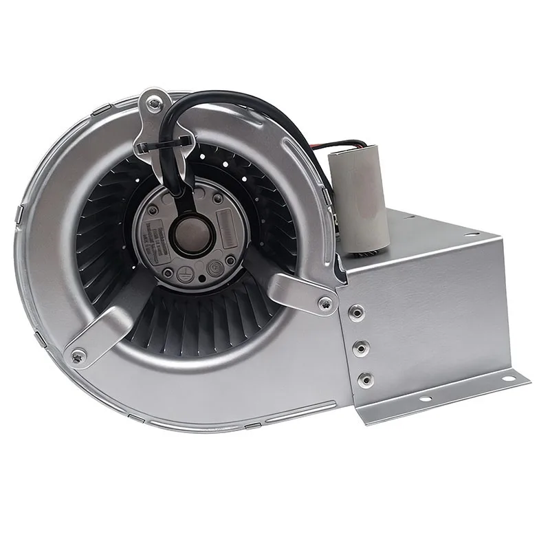 D2E133-AM47-01 230V AC 190W 0.84A 133mm Dual Inlets and Forward-Curved Design Iron Leaf Blades Operating Centrifugal Blower