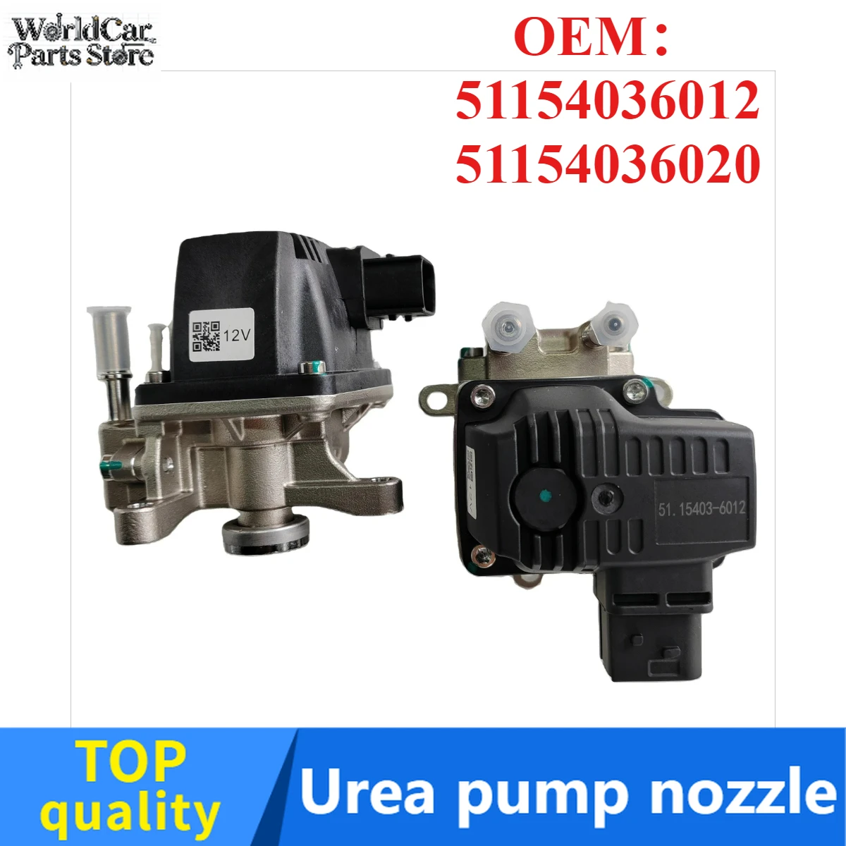 

Zero defects are applicable toMAN urea injectors, OEM：51154036012 51154036020