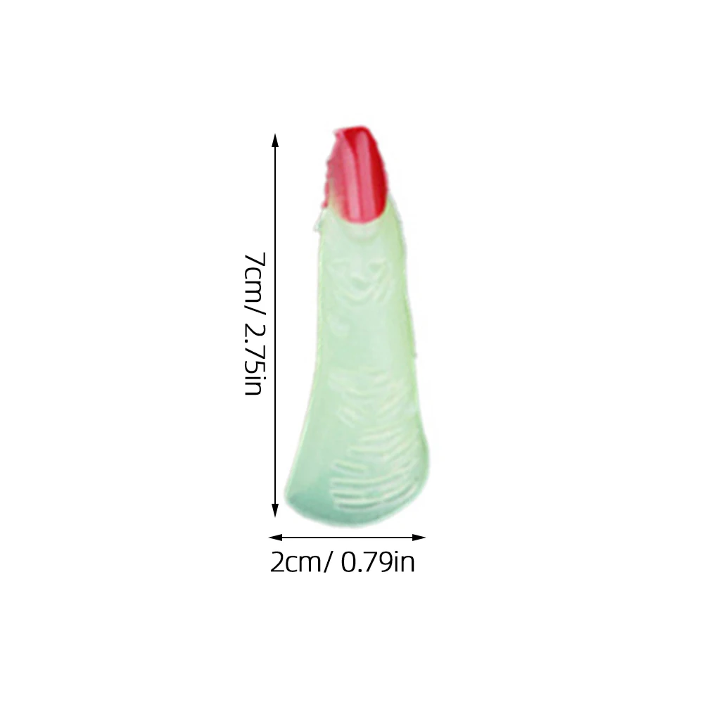 

10PCS Halloween Witches Fingers Spooky Scary Party Supplies Decorations Costumes Accessories
